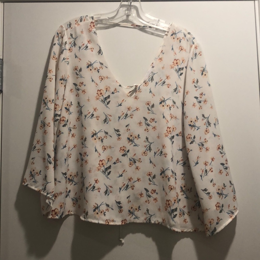 Flowy floral top